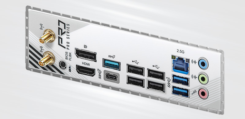 Pre-Installed IO Shield